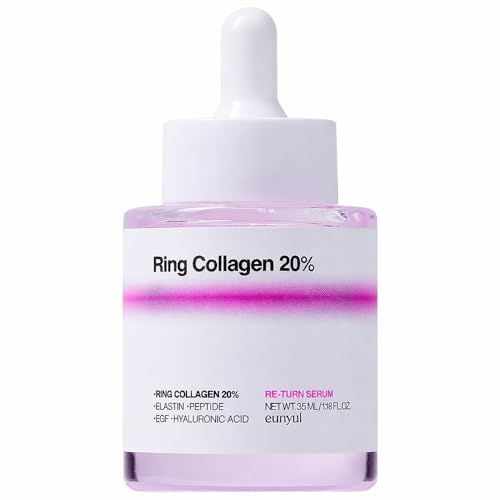 EUNYUL Ring Collagen 20% Face Serum (1.18 fl.oz / 35ml) ? Korean Collagen Serum with 200,000ppm Collagen, Peptides & Niacinamide, Hydrating & Firming Skin Care