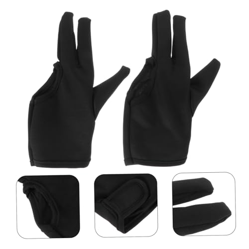 Heat Protection Gloves for Hair Styling - 3 Finger Design (2-Pack)
