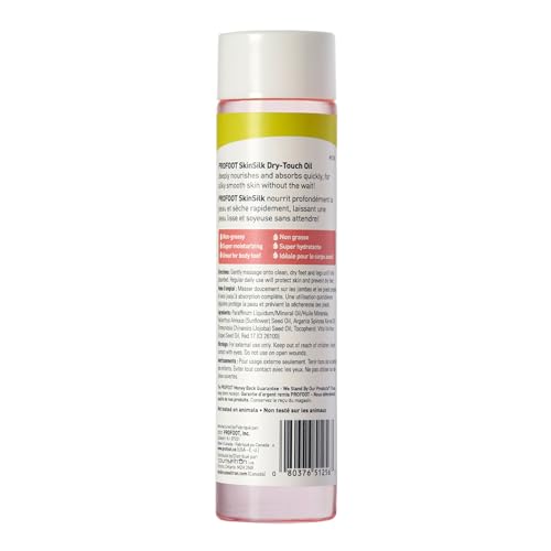 Heal & Rescue Skin Silk Dry-Touch Foot Care & Body Oil, 3.0 Fl Oz 3 Pack, Foot Moisturizer with Jojoba Oil & Argan Oil, Helps Soften & Smooth Dry Feet