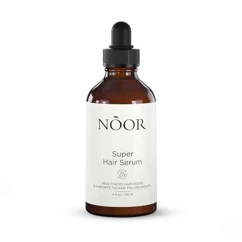 NOOR HAIR Growth Super Hair Serum for Frizzy and Damaged Hair, Prevent Hair Loss & Thinning, Hair Treatment Serum for Women