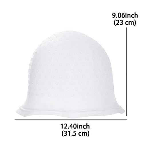 Professional Reusable Hair Coloring Highlighting Cap with Hook