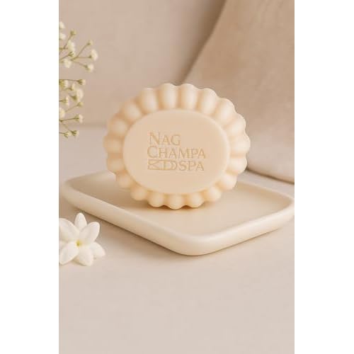Nag Champa Natural Soap - 6 Bars - 5.2 oz (150 g) Each - Pure vegetable soap for All Skin Types