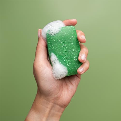 REVITALE Peppermint & Pumice Foot Scrub Soap - Exfoliating Foot Bar