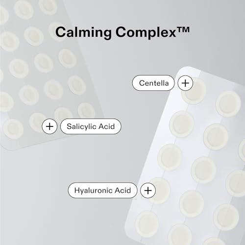 Cordiale Centella Pimple Patches with Salicylic Acid & Hyaluronic Acid, Hydrocolloid Acne Spot Patches for Face & Chin, Invisible Zit/Blemish Stickers, Korean Skin Care (78 Count, 2 Sizes)