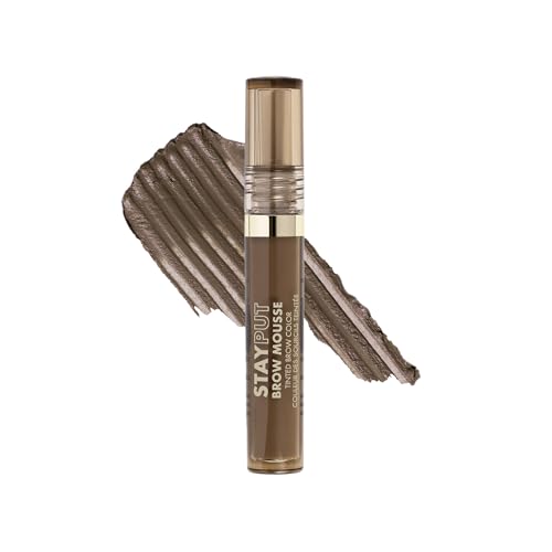 Milani Stay Put Tinted Brow Mousse, Medium Brown