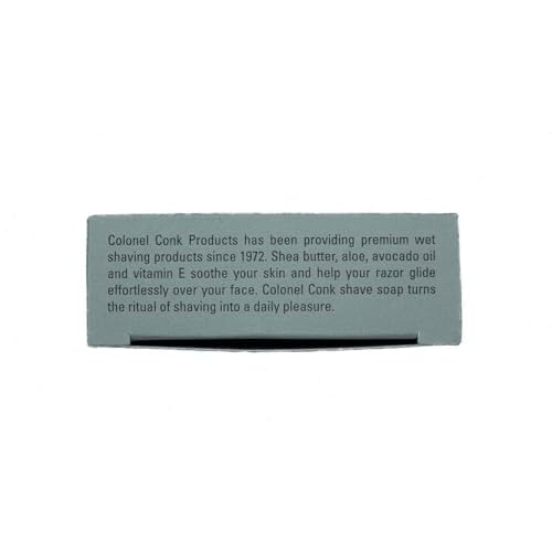 Col. Ichabod Conk Men's Amber Shaving Soap Shave Bar Sm
