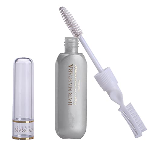 Washable Temporary Hair Mascara - Non-Toxic Silver Gray Hair Dye