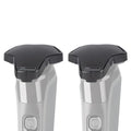 Linkidea 2 Pack Electric Shaver Protective Cap, Shaving Covers Compatible with Philips Norelco Series 9/7/5, Travel Storage Accessories (Black)