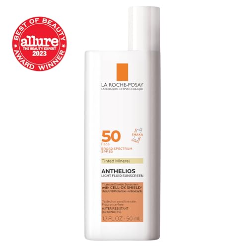 La Roche-Posay Anthelios Mineral Light Fluid Sunscreen SPF 50 Face - Light Shade