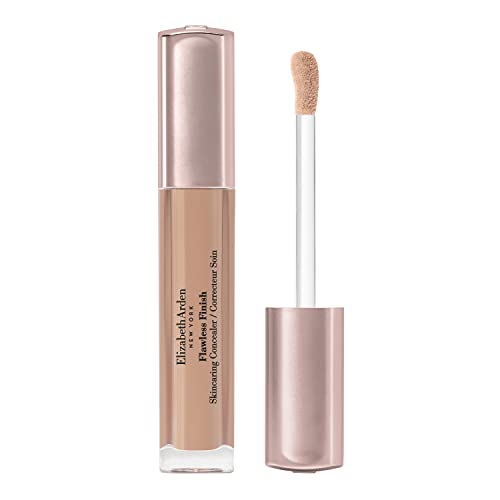 Elizabeth Arden Flawless Finish Skincaring Concealer with Hyaluronic Acid, Vitamin C and E, 415 (Tan), 0.2 oz
