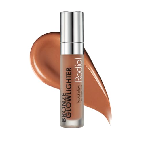 Rodial Bronze Glowlighter 0.2 fl oz, Cream Bronzer for Instant Skin Luminosity, Vit E Vit B Hydrating Liquid Bronzer for Contours and Whole Complexion, Light Formula, Pearlescent Bronzing Pigment