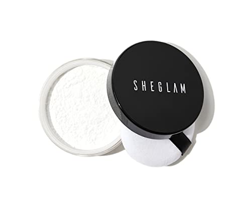 Sheglam Baked Glow Translucent Setting Powder - Oil Control, Face Makeup