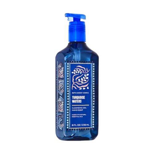 Bath & Body Works Hand Soap, Cleansing Gel, 8 Fl Oz (Turquoise Waters)