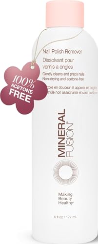Mineral Fusion Acetone-Free Nail Polish Remover - Non-Drying 6 fl oz