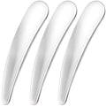 Pndeyo 3pcs Stainless Steel Makeup Spatula Set for Skincare