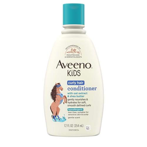 Aveeno Kids Curly Hair Conditioner, 12 fl oz