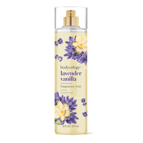 Bodycology Lavender Vanilla Body Mist 8 fl oz - Long-Lasting Fragrance