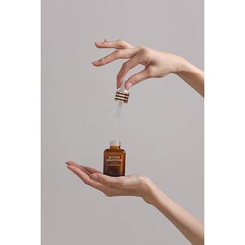 Botonix Age Defying 24K Gold and 8 Peptides Repair Lifting and Firming Skin Regenerating Collagen Serum Ampoule 60 ml Bundled with 1 Pack Oil Absorbing Blotting Paper