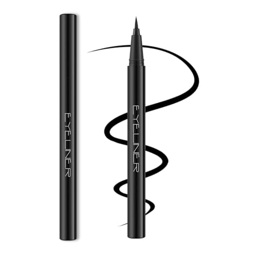 LAVONE Eyeliner-Liquid Waterproof Eyeliner Makeup | Quick Drying | Ultra-Fine Tip | Smudge-Proof Formula for Long-Lasting Eye Makeup ? Black