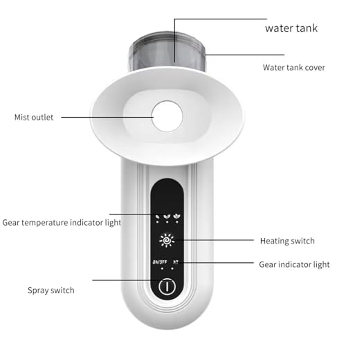 Talzpro Eye Steamer - Heated Nano Mist for Dry Eyes