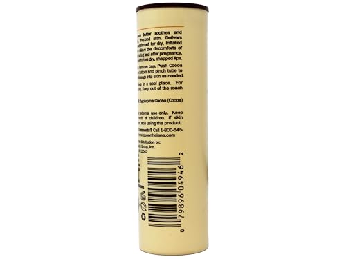 Queen Helene 100% Cocoa Butter Stick – Lip & Skin Balm (Pack of 3)