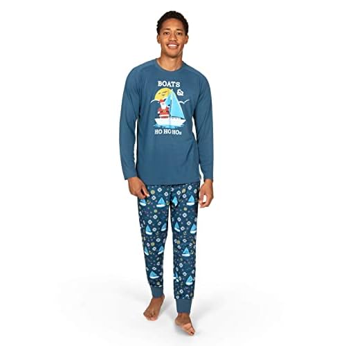 Tipsy Elves Matching Christmas PJs - Classic Lapel Couples Pajama Sets for Men and Women