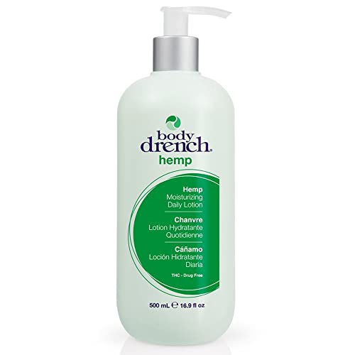 Body Drench Moisturizing Body Lotion ? Hydrating & Nourishing Hemp Lotion for All Skin Types, with Hemp Seed Oil, 16.9 fl oz