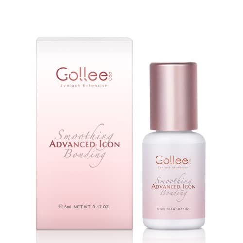 GOLLEEPRO Eyelash Extension Glue - 1-2 Sec Fast Dry, 7 Weeks