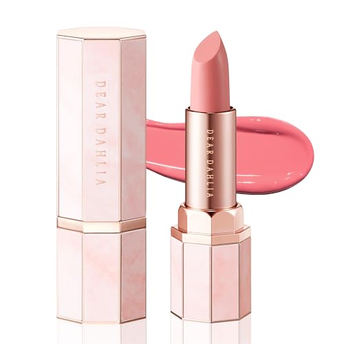 DEARDAHLIA Lip Paradise Sensual Lip Glow (Isabelle) - Hydrating Vegan Lipstick with Glossy Finish, Vibrant Color, Smooth Application, Natural Radiant Glow & Shea Butter Nourishment, 0.11 oz