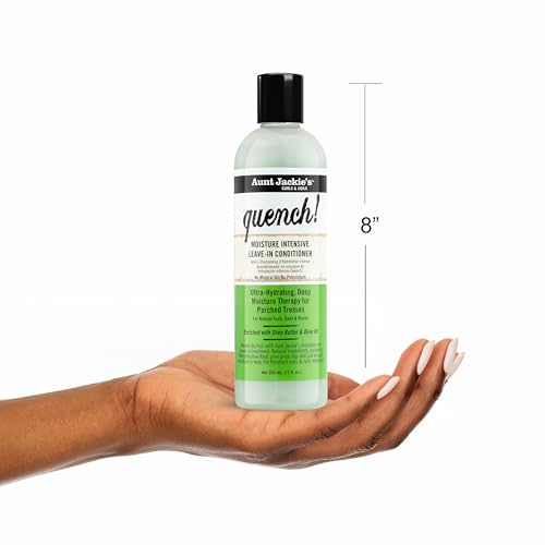 Aunt Jackie's Quench Moisture Intensive Leave-In Conditioner, 12 oz