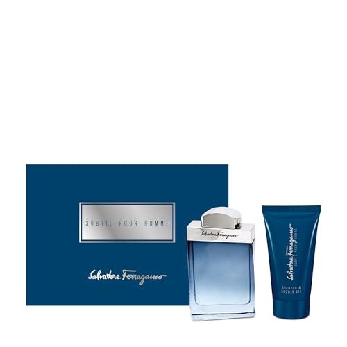 Salvatore Ferragamo Subtil Pour Homme Eau de Toilette Gift Set, 1.7oz Cologne & 2.5oz Shower Gel