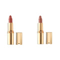 L'Oreal Paris Colour Riche Lipstick Bundle with Shades 840 Nature's Blush and Fairest Nude, 2 Count