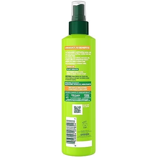Garnier Fructis Sleek & Shine 10-in-1 Leave-In Conditioner Spray, 8.1 Fl Oz