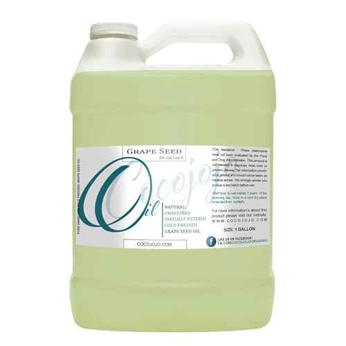 Grapeseed Oil - Pure Natural Grape Seed Cold Pressed 1 Gallon Hair Face Skin Massage Moisturizing