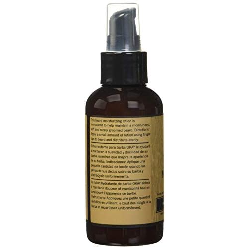 OKAY Men's Beard Moisturizing Lotion, 4 Ounce