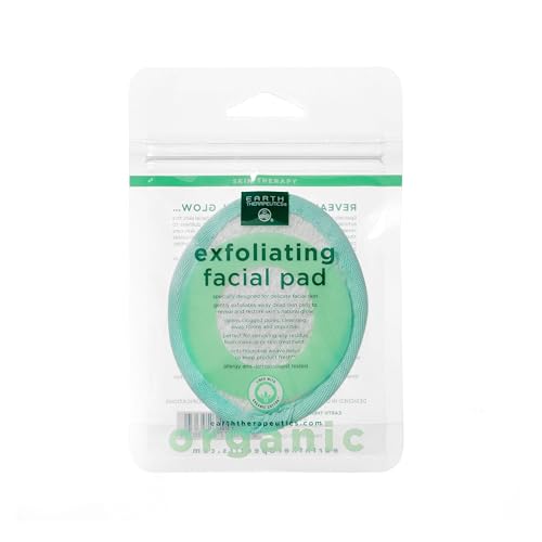 Earth Therapeutics Organic Cotton Exfoliating Facial Pad