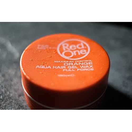 Redone Hair Wax Orange 150ml Pack of 2 | Ultra Strong Hold & High Shine Styling Wax for Men & Women | Gel Wax Hybrid Texture | Professional Edge Control Wax with Long Lasting Hold & Sleek Finish