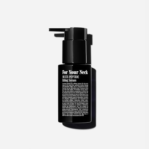N?cessaire The Neck Serum. Fragrance-Free. 5 Peptides for Tech + Aged Neck. Skin Feels Firm, Looks Lifted. Hypoallergenic. Dermatologist-Tested. 50 ml