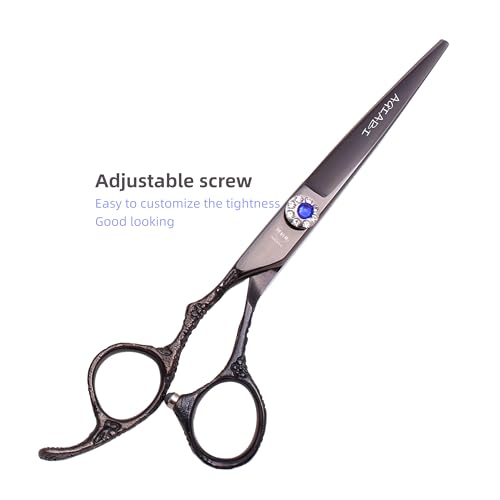 Left-Handed Hair Cutting Scissors 6 inch, 440C Stainless Steel