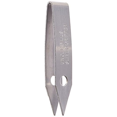2 Pack Uncle Bill's Sliver Gripper Keychain Tweezers