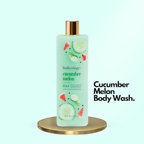 Bodycology Cucumber Melon Body Wash Women 16 oz