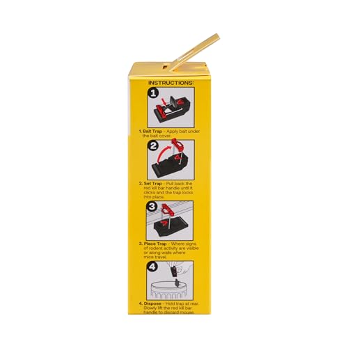 Victor M140B Quick-Kill Easy Set Mouse Trap - 2 Reusable Mouse Traps