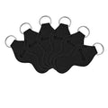 Lip Balm Holder Keychain 10 Pack - Black ChapStick Holders
