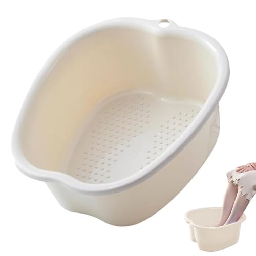 Large Foot Soaking Tub - Durable Foot Bath Basin for Relaxation