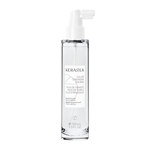 KERASILK Redensifying Scalp Serum, Strengthens Roots for Thinning Hair, 100 ml