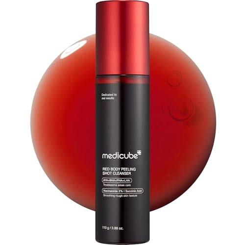 Medicube Red Body Peeling Shot - AHA BHA Exfoliating Spray 3.88oz