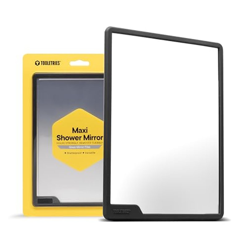 TOOLETRIES Hugo Maxi Large Fog-Reducing Shower Mirror