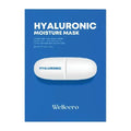 ELT Wellcero Hylaluronic 1 Count 5pcs Korean Face Masks, Anti-Aging Wrinkle Fighting, Deep Collagen Mask, Korean Skin care
