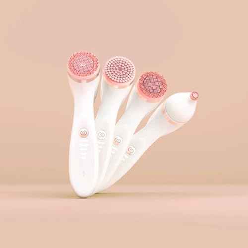 Nu Skin ageLOC LumiSpa iO Rose Gold Treatment Head | Firm | Treatment for Enhanced Skin Cleansing and Radiance | Elegant Design | Compatible with LumiSpa iO Devices