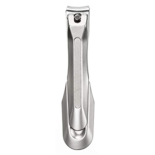 Stainless Steel Nail Clipper with File - Ergonomic Manicure Tool